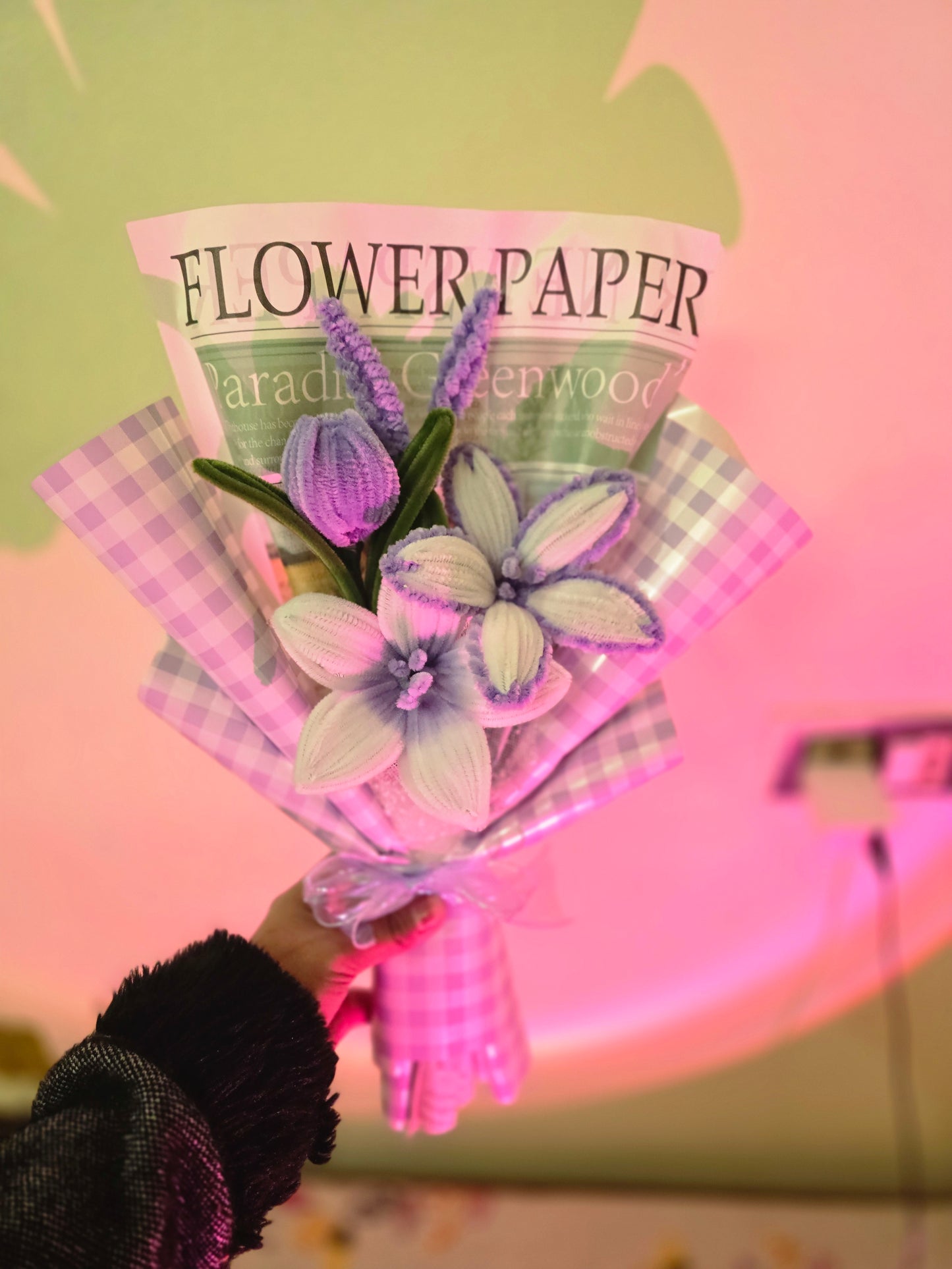 White lavender bouquet